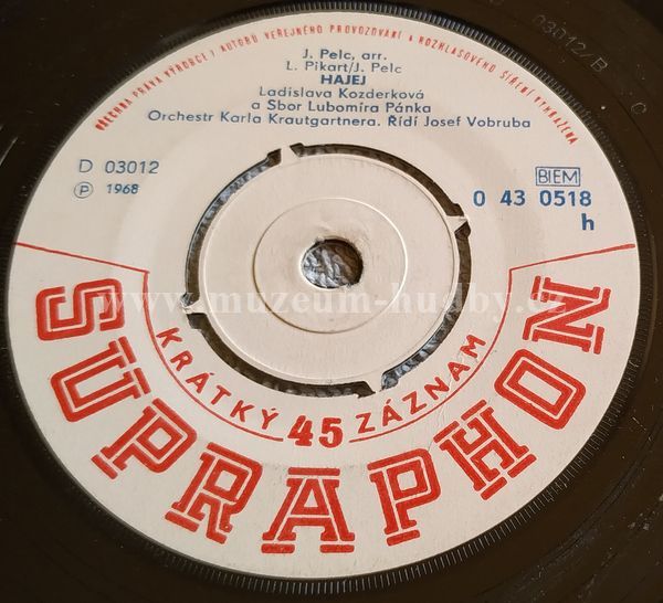 Helena Vondráčková A Waldemar Matuška / Ladislava Kozderková