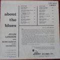 Julie London ‎-About The Blues
