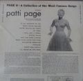Patti Page ‎-Page 2 - A Collection Of Her Most Famous Songs