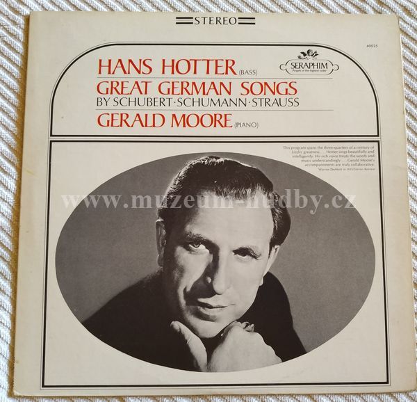 Hans Hotter, Gerald Moore