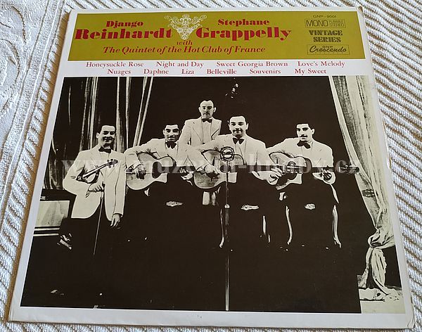 Django Reinhardt & Stephane Grappelly With The Quintet Of The Hot Club Of France