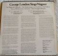 George London SingsWagner-Der Fliegende Hollander/ Die Meistersinger Nurnberg/ Die Walkure Vienna Philharmonic Orchestra