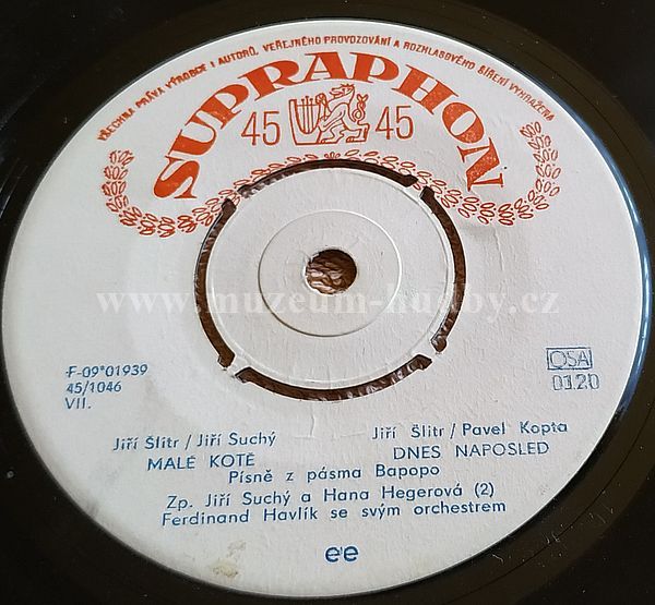 Jiří Suchý a Hana Hegerová / Vlasta Průchová a Darek Vostřel