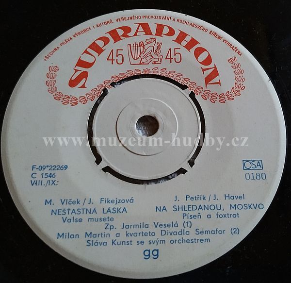 Sláva Kunst Se Svým Orchestrem