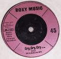 Roxy Music-Dance Away / Cry, Cry, Cry