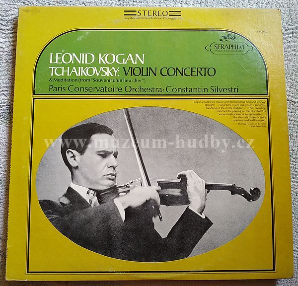 Tchaikovsky / Leonid Kogan / Constantin Silvestri / Paris Conservatoire Orchestra