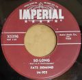 Fats Domino-When My Dreamboat Comes Home / So Long