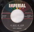 Fats Domino-Young School Girl / It Must Be Love