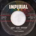 Fats Domino-Walking To New Orleans / Don't Come Knocking