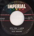 Fats Domino-Valley Of Tears / It's You I Love