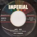 Fats Domino-Sick And Tired / No, no