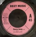 Roxy Music-Dance Away / Cry, Cry, Cry