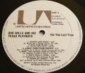Bob Wills And His Texas Playboys-For The Last Time