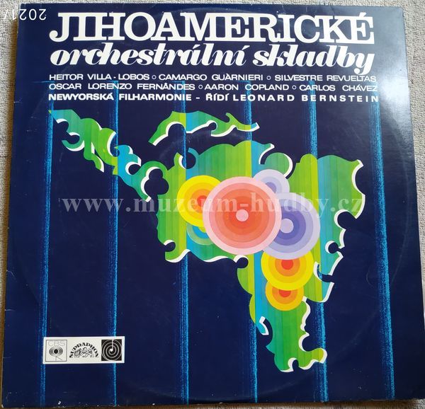 Heitor Villa-Lobos / Camargo Guàrnieri / Silvestre Revueltas / Oscar Lorenzo Fernândez / Aaron Copland / Carlos Chávez – Newyorská Filharmonie, Leonard Bernstein