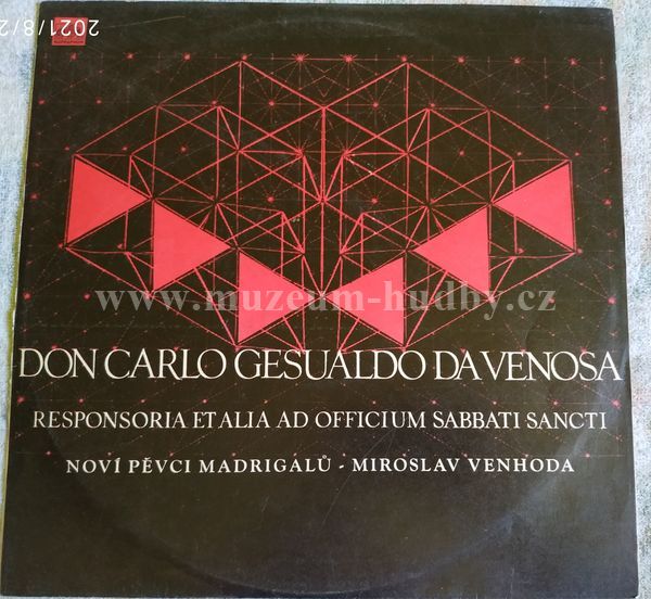 Don Carlo Gesualdo Da Venosa - Noví Pěvci Madrigalů, Miroslav Venhoda