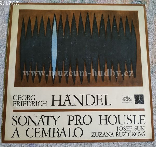 Georg Friedrich Händel - Josef Suk, Zuzana Růžičková