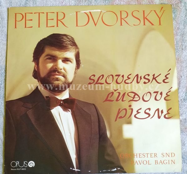 Peter Dvorský, Orchester SND, Pavol Bagin