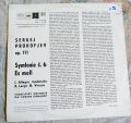 Sergej Prokofjev-Symfonie Č.6 Es Moll