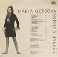 Marta Kubišová-Songy A Balady