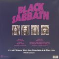 Black Sabbath-Live at Fillmore West, San Francisco, CA, Nov 1970