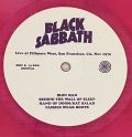 Black Sabbath-Live at Fillmore West, San Francisco, CA, Nov 1970