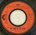 ABBA-The Name Of The Game / I Wonder (Departure)