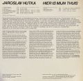 Jaroslav Hutka-Hier Is Mijn Thuis