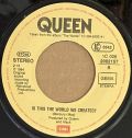 Queen-It's A Hard Life / Is This The World We Created?