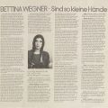 Bettina Wegner-Sind So Kleine Hände