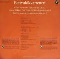 Berwaldkvartetten, Gösta Nystroem / Anton Webern / Åke Hermanson-Stråkkvartett / Fünf Sätze Für Streichquartett / Lyrisk Metamorfos