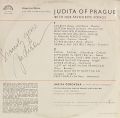 Judita Čeřovská-Judita Of Prague With Her Favourite Songs (Zpívá Judita Čeřovská)