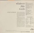 Julie London-Whatever Julie Wants