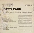 Patti Page-Page 3: A Collection Of Her Most Famous Songs