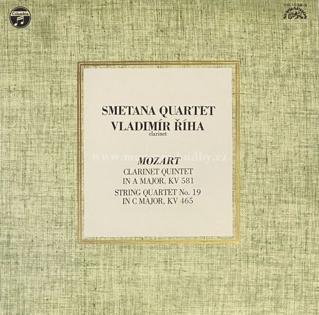 Smetana Quartet, V. Říha, W. A. Mozart