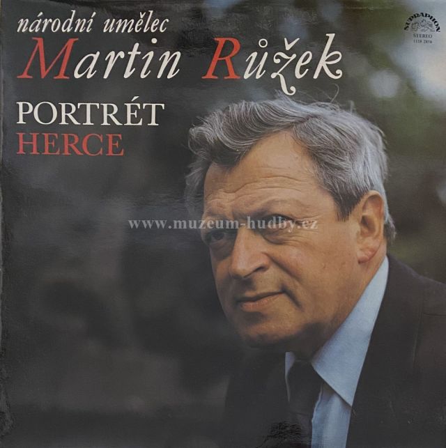 Národní umělec Martin Růžek