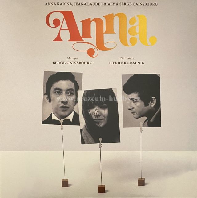 Anna Karina, Jean-Claude Brialy & Serge Gainsbourg