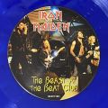 Iron Maiden-The Beast At The Beat Club [Blue Vinyls + plakát]
