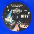 Kiss-Alive! In Detroit, January 1976 [Blue Vinyls]