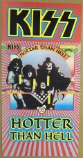 Kiss-Hotter Than Hell [Black Marbled Vinyl + plakát]