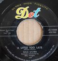 Gale Storm-Dark Moon / A Little Too Late