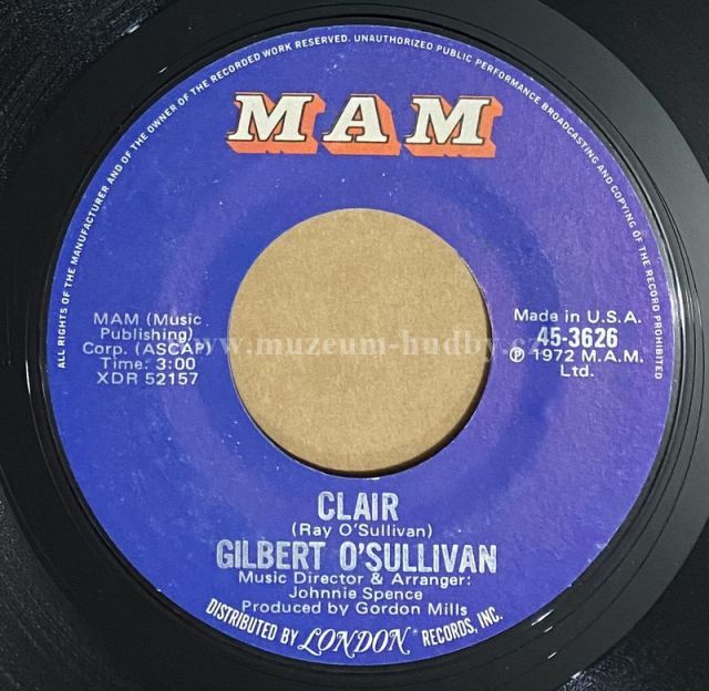 Gilbert O'Sullivan