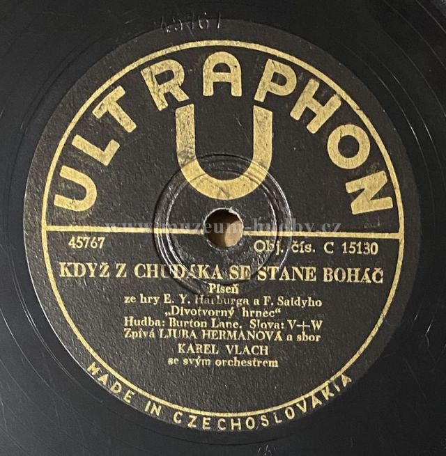 Ljuba Hermanová / Soňa Červená, Václav Trégl