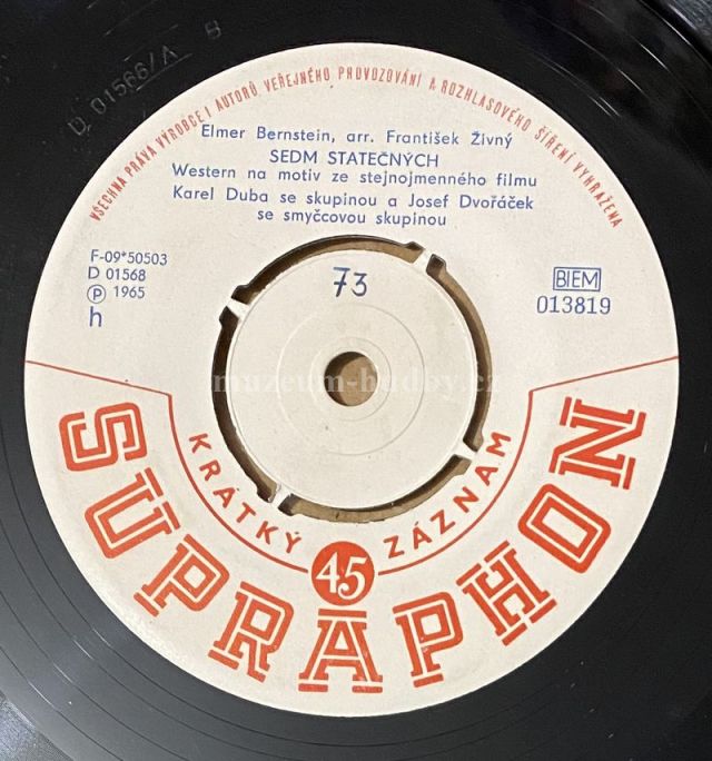 Karel Duba Se Skupinou a Josef Dvořáček Se Smyčcovou Skupinou