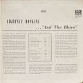 Lightnin' Hopkins-And The Blues