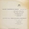 Noví Pěvci Madrigalů A Komorní Hudby & další-Koledy Evropských Národů / Missa Solemnis Pastoralis