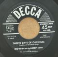 Bing Crosby & Others-Here Comes Santa Claus (Right Down Santa Claus Lane) / Twelve Days Of Christmas