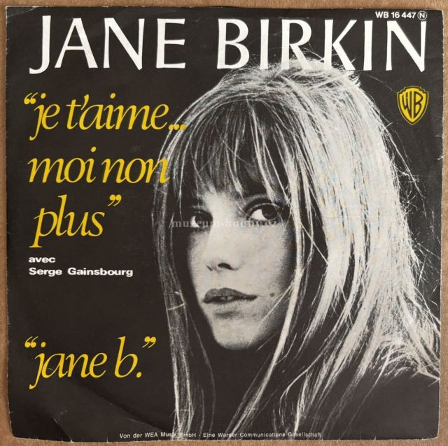Jane Birkin Avec Serge Gainsbourg