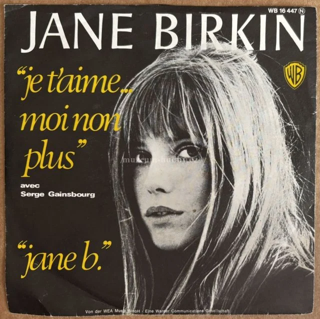 Jane Birkin Avec Serge Gainsbourg