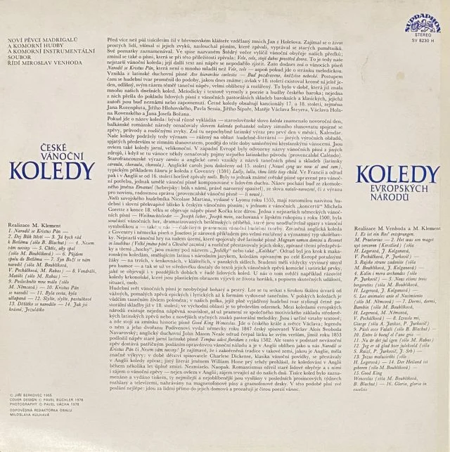 Noví Pěvci Madrigalů A Komorní Hudby A Komorní Instrumentální Soubor, Řídí Miroslav Venhoda - Obrázek 2