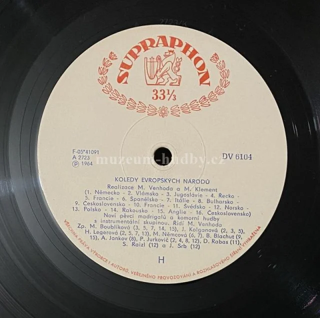Noví Pěvci Madrigalů A Komorní Hudby A Komorní Instrumentální Soubor, Řídí Miroslav Venhoda - Obrázek 4